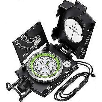 Professional Military Hiking Compass with Clinometer Metal Sighting Compass Navigation Compass with