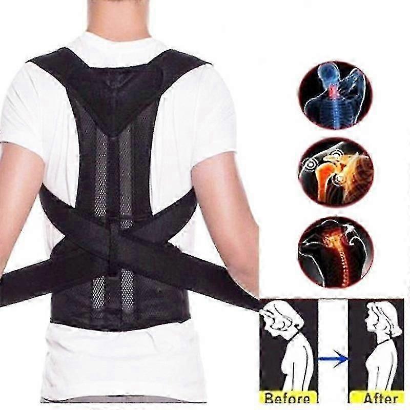 Posture Corrector Back Posture Brace Clavicle Support Stop Slouching And Hunching Adjustable Back Trainer Unisex Correction Belt