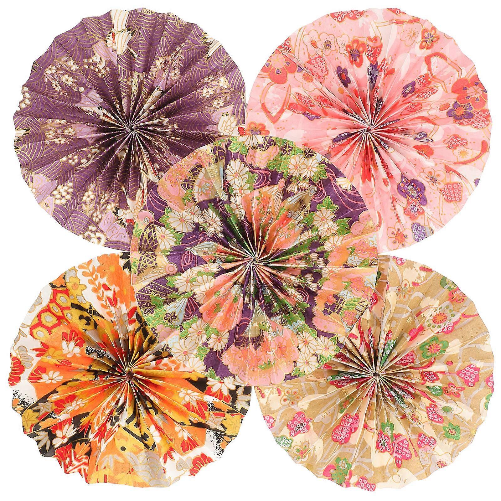 It sounds like you're describing a product listing for **hanging paper fans** commonly used in party decorations. Here's a refined and professional