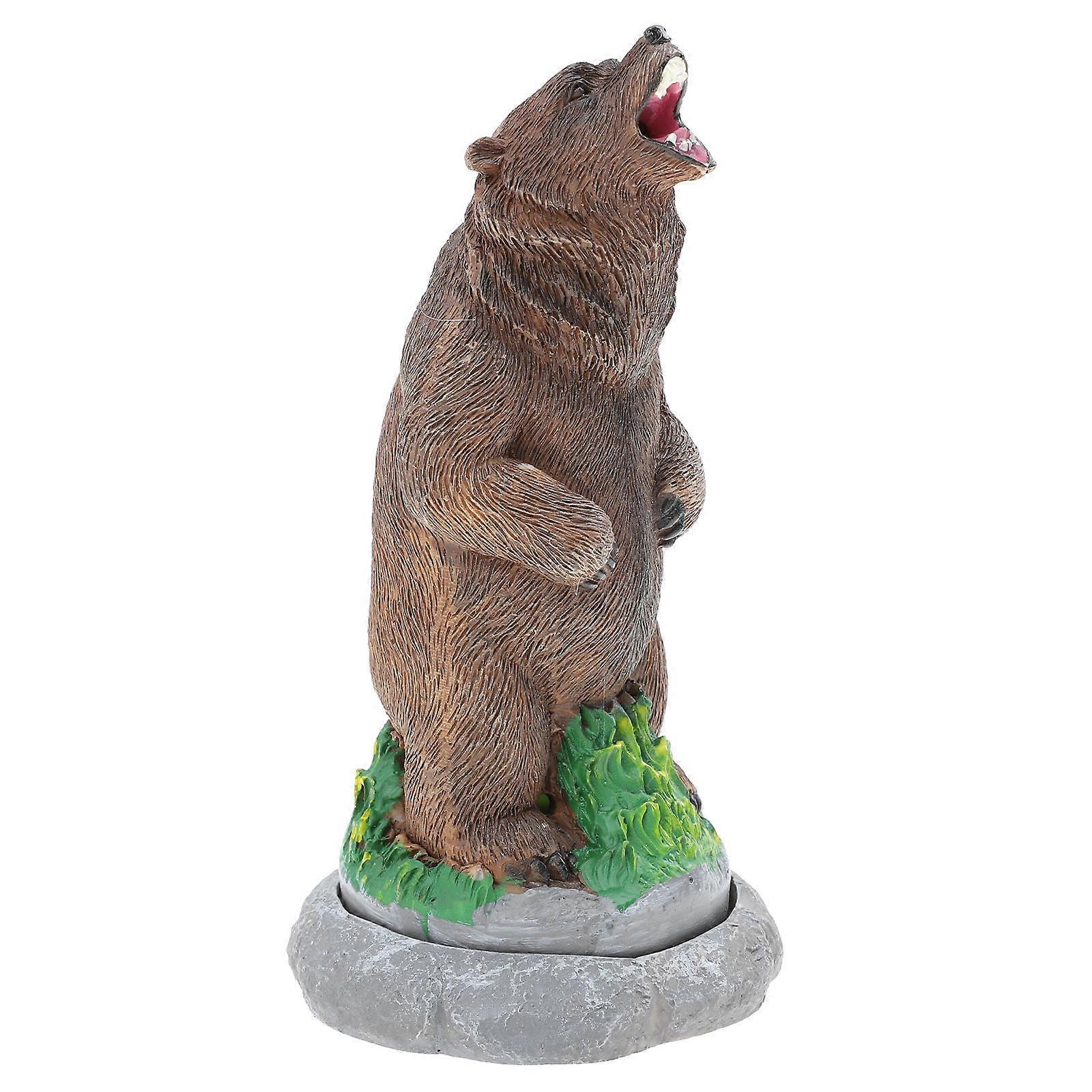 Decorative Bear Desktop Censer 1 Set Resin Material Pretty And Elegant Decoration Suitable For Study Room And Bedroom