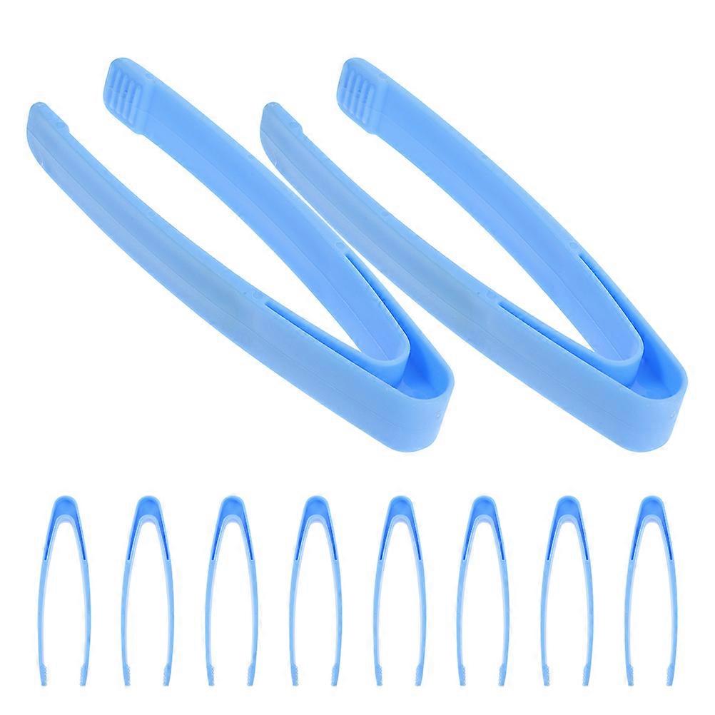 Tweezers Toys Plastic School Experimental Tweezers for Early Skill Development 10Pcs