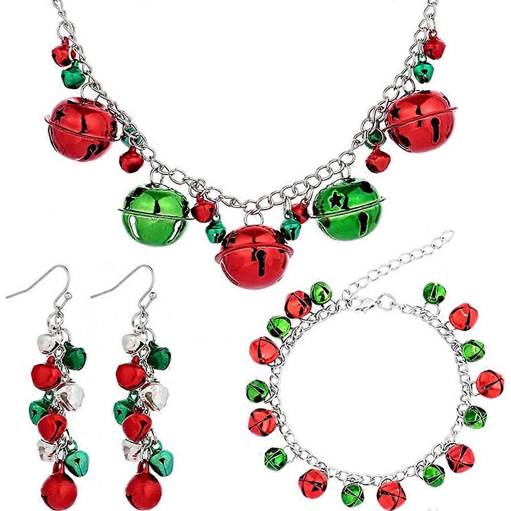 Conjunto de Joias de Férias Acessório de Fantasia Para Senhoras e Meninas em Cores Variadas Com Design Chamativo 1 Conjunto