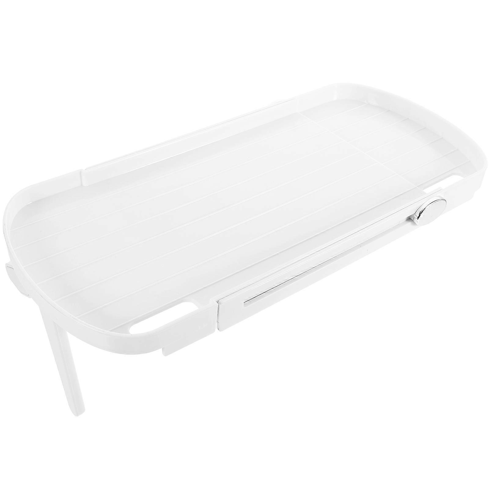 Multi-Functional Router Shelf Display Screen Top Plastic Shelf Ideal For Everyday 1Pack