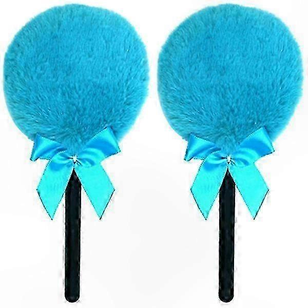 2-Pack Soft Powder Puffs for Face and Body Application