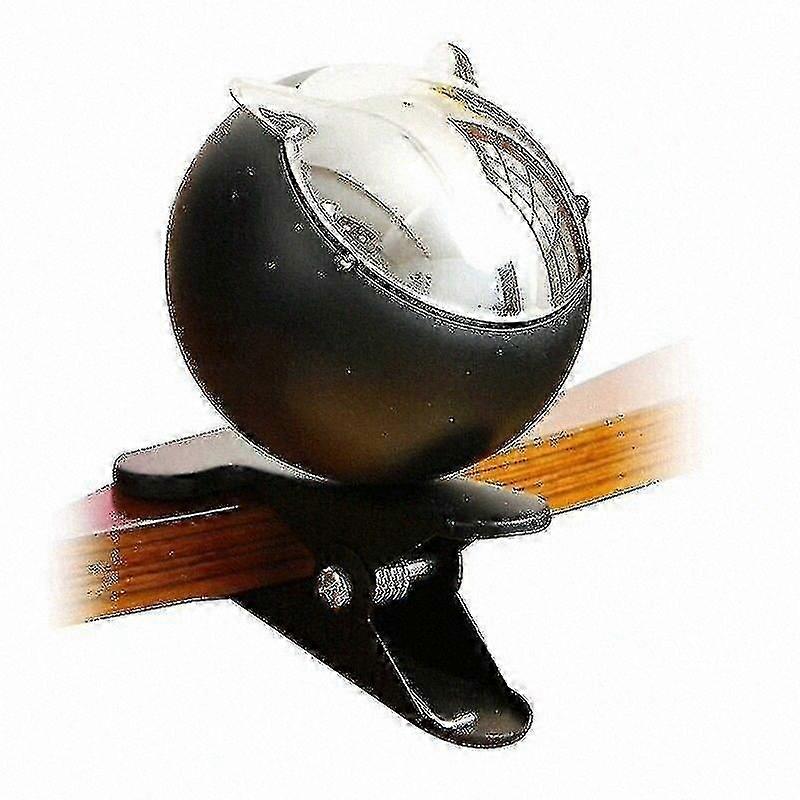 Stylish Metal Ashtray with Chrome Lid and Belt Clip for Portable Use