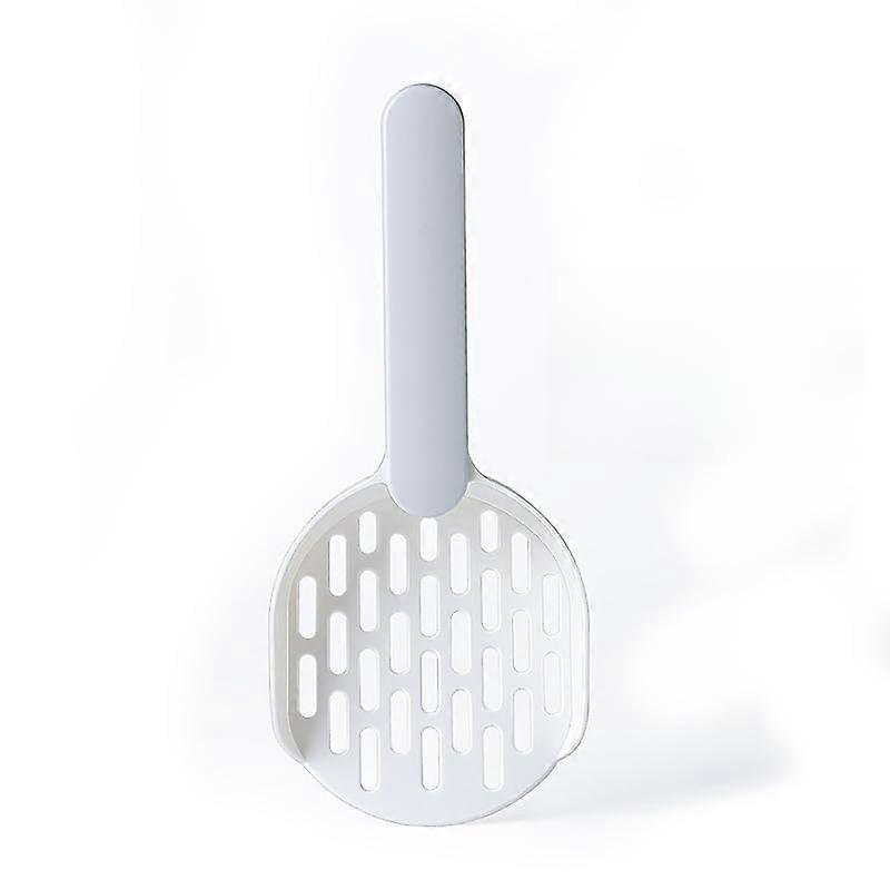 Thickened cat litter scoop, modern twocolor sieve design with comfortable handle and antibacterial ABS material for easy cleaning (A03)