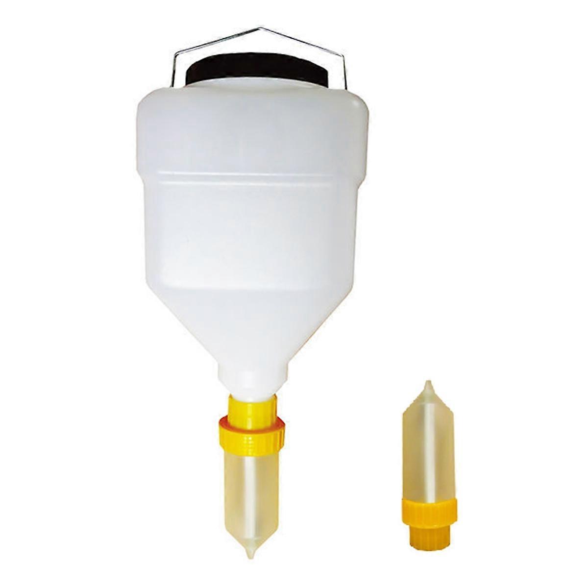 5.5L Sauce Bottle&Dispenser Nozzles Hanging Sauce Dispenser Large Diameter Sauce Squeeze Bottle Han