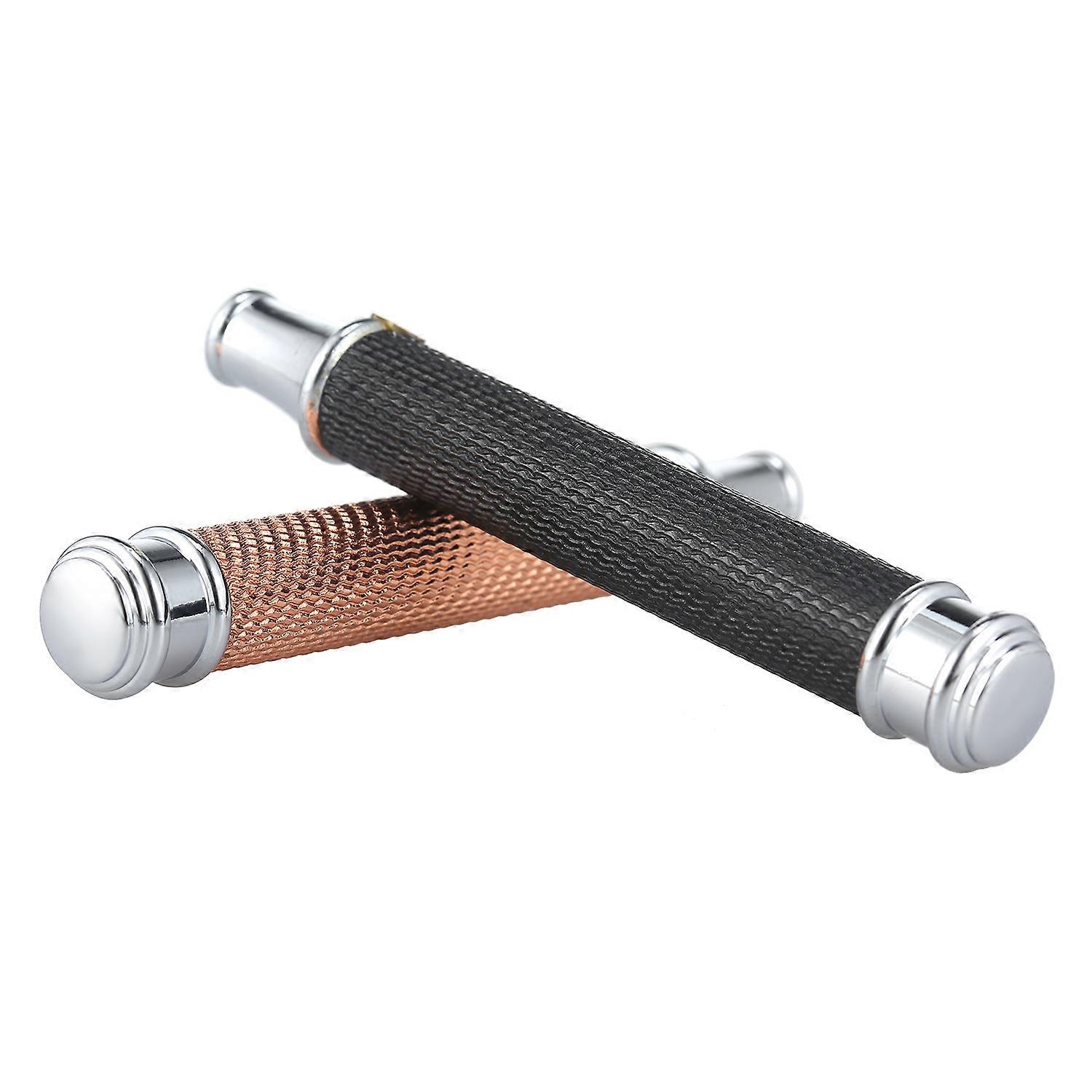 Stainless Steel Shaving Handle for Double Edge Razor, Safety Razor Accessory for Beard and Mustache