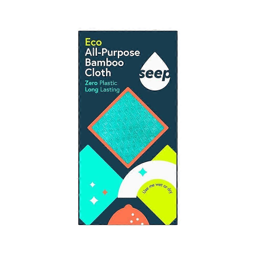 Seep 100% Bamboo All Purpose Cloth Single - 2 Pack