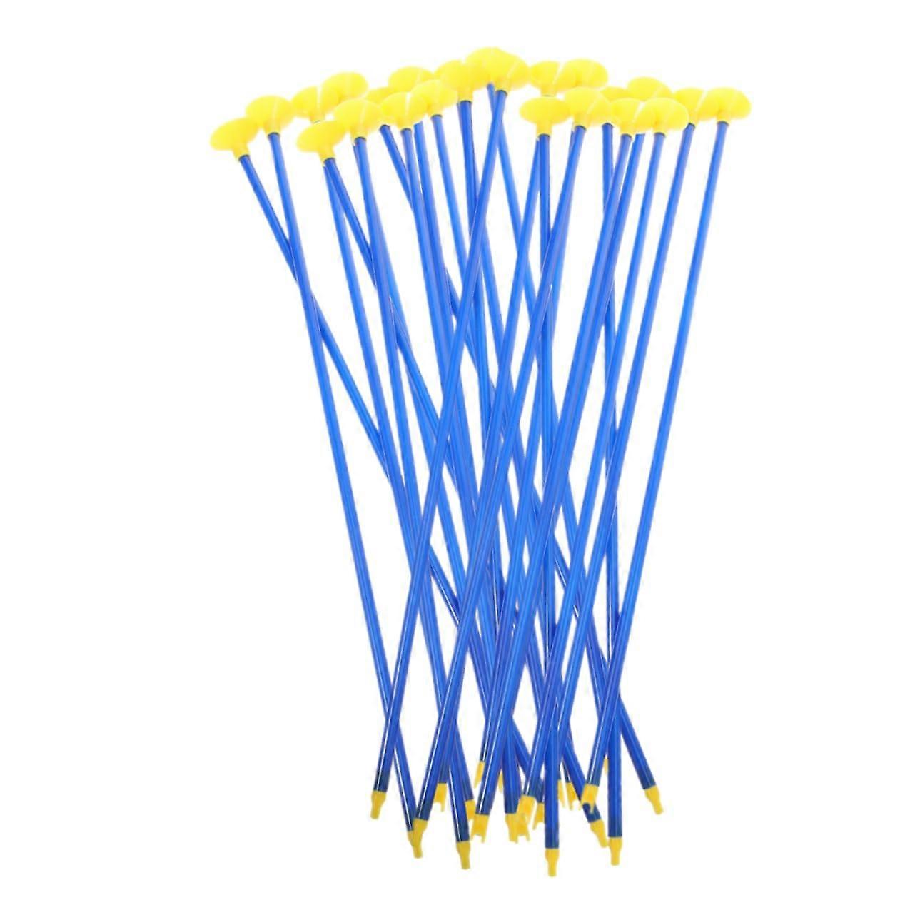 Archery Toy Arrows 24 Pieces, Plastic Training Arrows With Suction Cup Tips, Portable Kids Archery Set, Beginner Safe