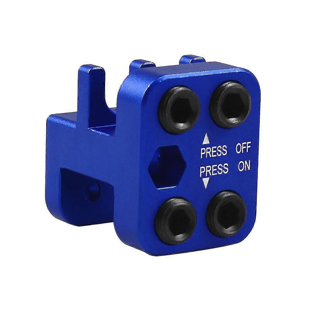 Main chain punching tool, suitable for 5-series chains, made of aluminum, blue and durable
