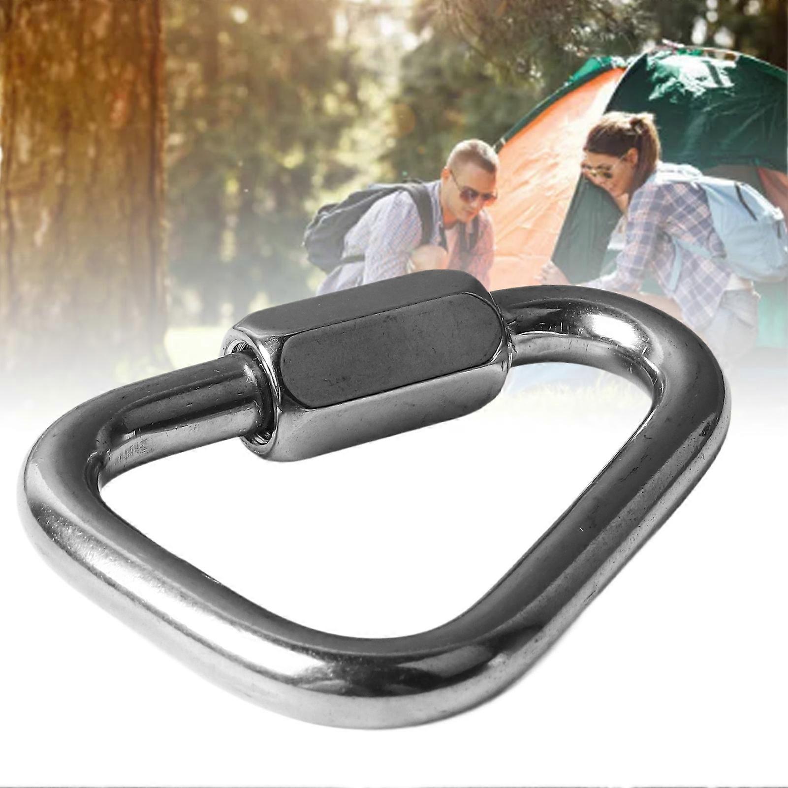 Triangular Link Hook Stainless Steel 316 Quick Link Locking Buckle