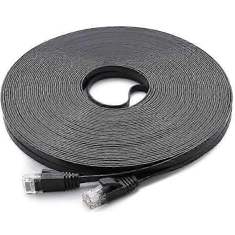 30M Flat Ethernet Cable RJ45 Lan Cable Network Ethernet Jumper CAT 6 Network Cable for Computer Rou