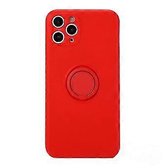Silicone Ring Holder Case Full Body Protection 360 Kickstand Case with Hand Strap Support Magnetic Car Mount for iPhone 14 Pro Max