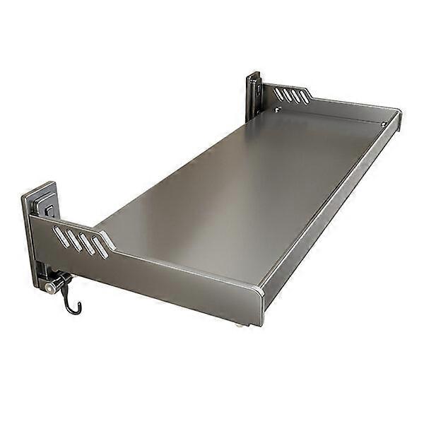 Carbon steel floating wall rack, can hold items, beautiful and practical