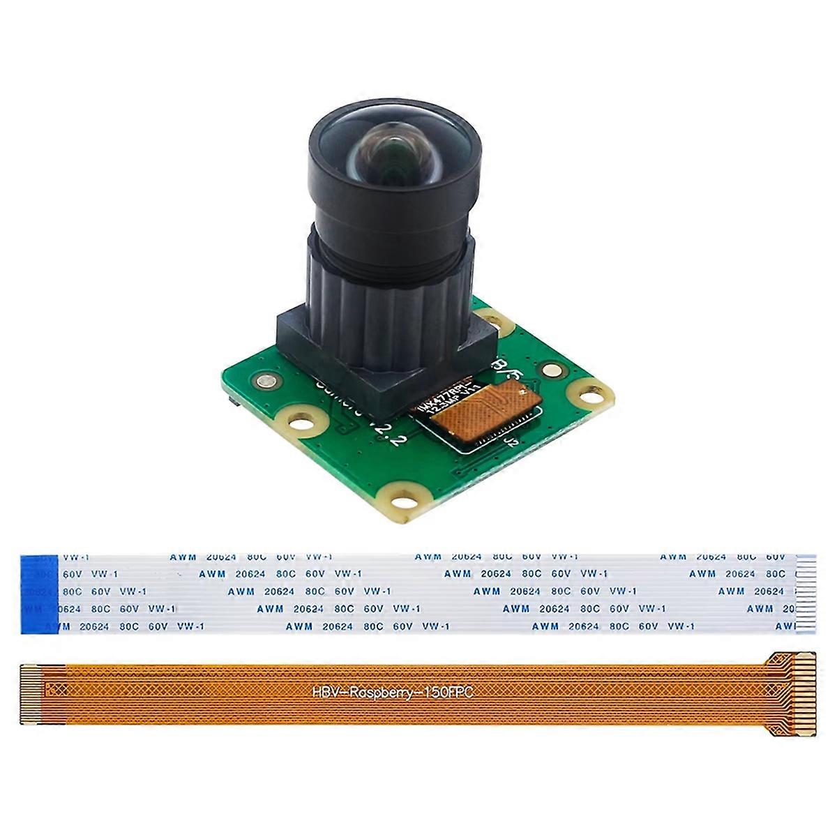 12.3 MP IMX477 Camera for 5 4B 3B+ 3B Zero 100 FOV Compatible for Nano