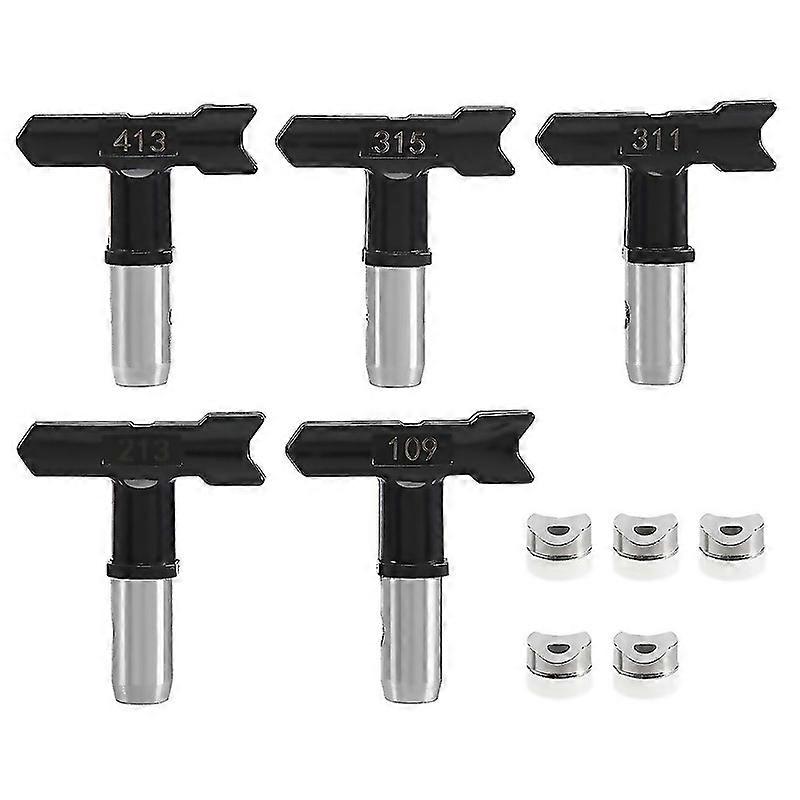 For 5 Pieces Tips Reversible Tip Airless Nozzles