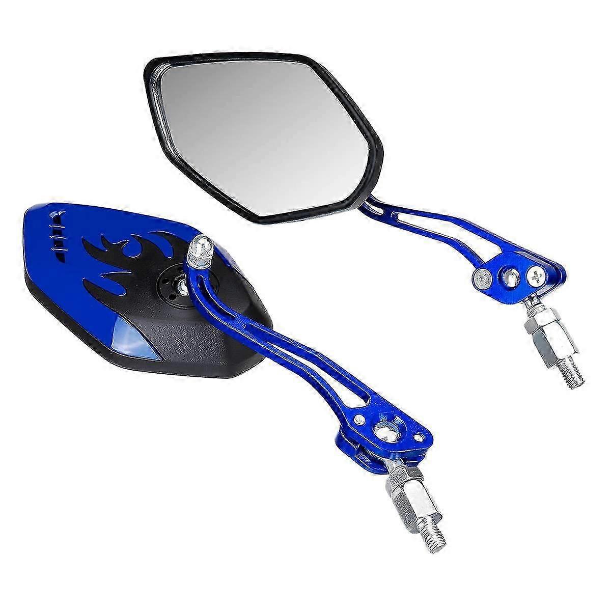 Universal Motorcycle Rearview Mirrors 2PCS Set 360 Degree Rotation