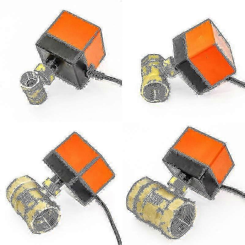1/2”3/4”1”2”电动球阀 220v 12v 24v 3线2点控制黄铜电动球阀