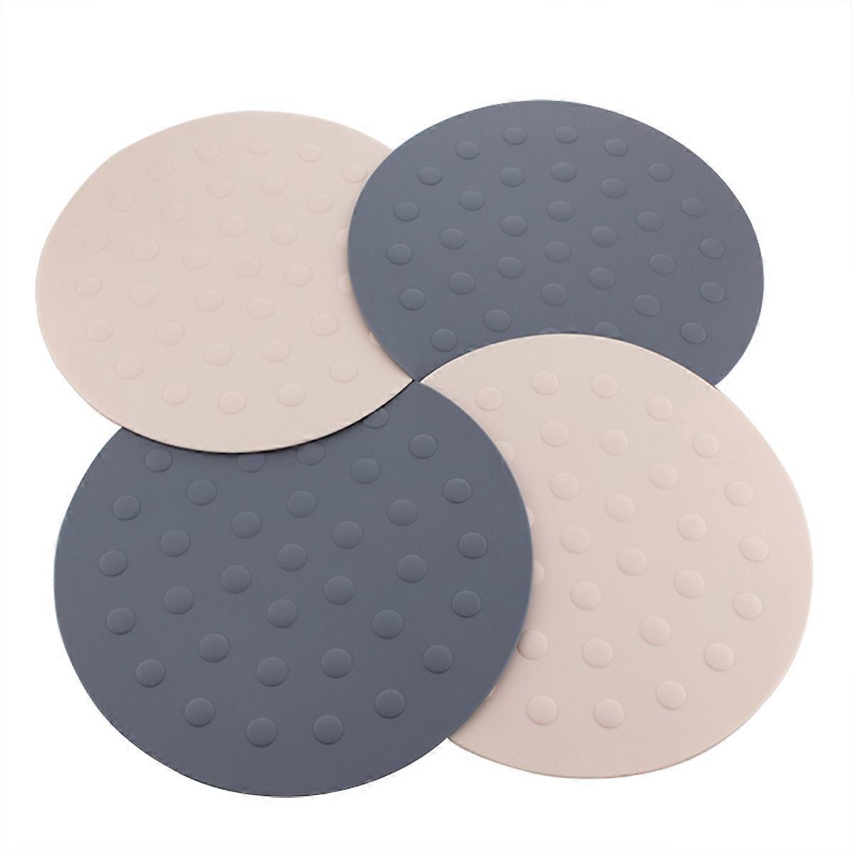 Silicone Placemat Heat-Insulation Mat for Table Protection 4Pcs Assorted Color