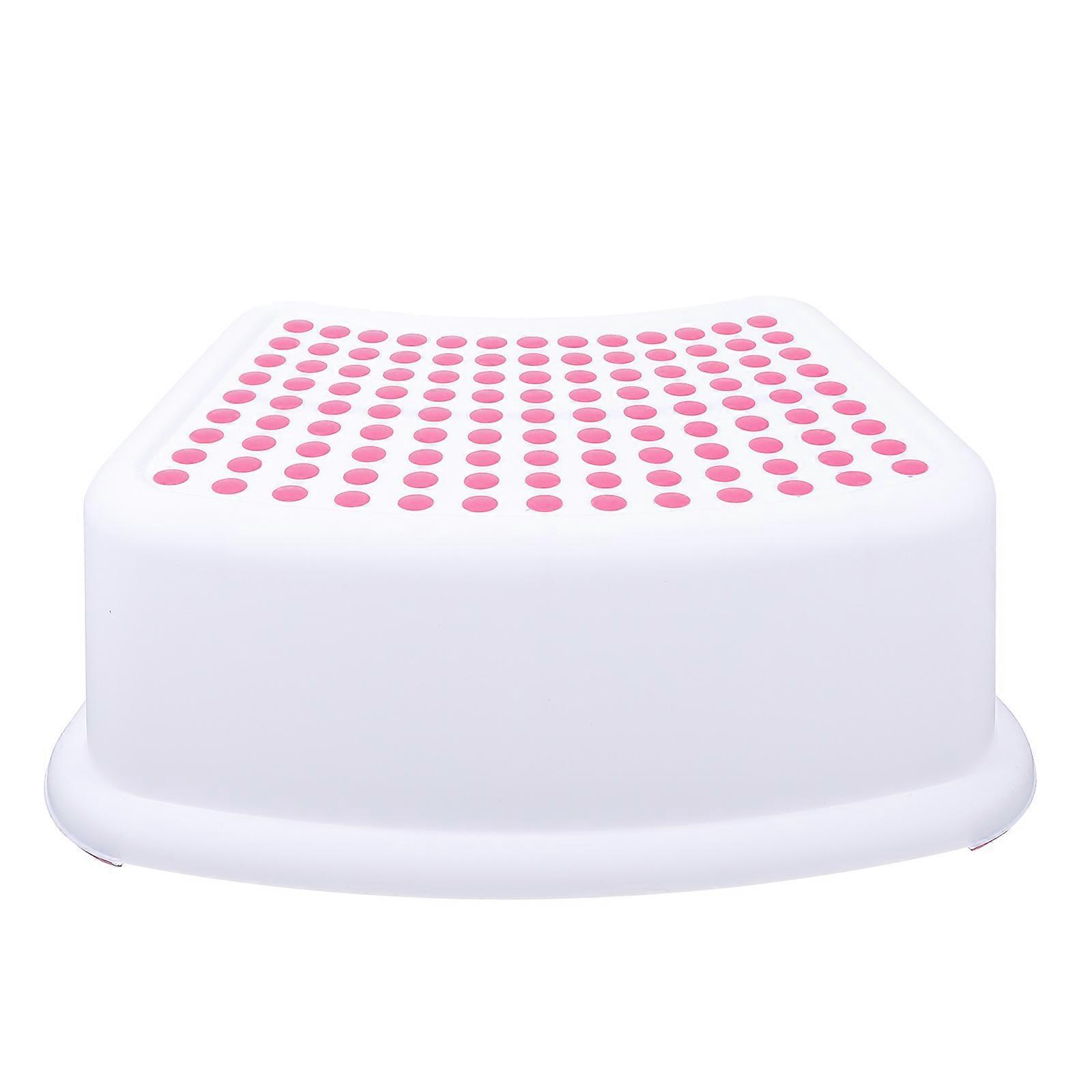 Anti-Skid Stool Kids Plastic Footstool for Bathroom Use 1 Practical Non-Slip Stool