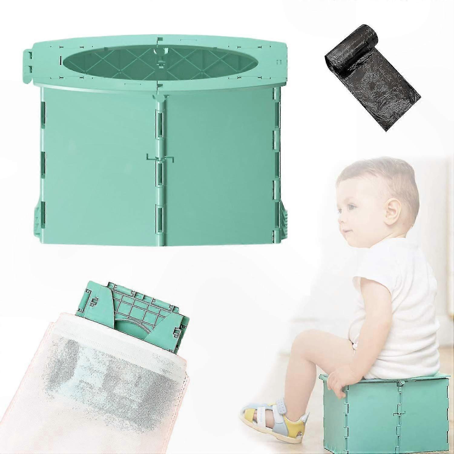 Portable Travel Potty Seat for Toddlers 12-36 Months Kid-Friendly Design for On-the-Go Convenience Lightweight and Compact Toilet Solution