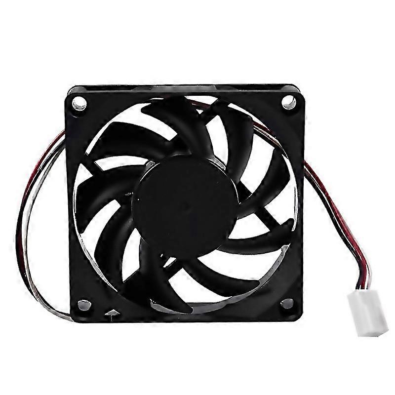 For Computer Case Cooler Fan 3pin 12v 7cm 70mm Pc Cpu Cooling Cooler