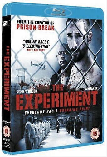 The Experiment Blu-ray (2010) Adrien Brody Scheuring (DIR) cert 15 Region 2