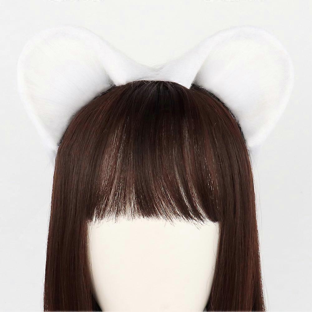 Handmade animal ear headband cosplay simulation three-dimensional hamster ears cute plush headdress comic exhibition props