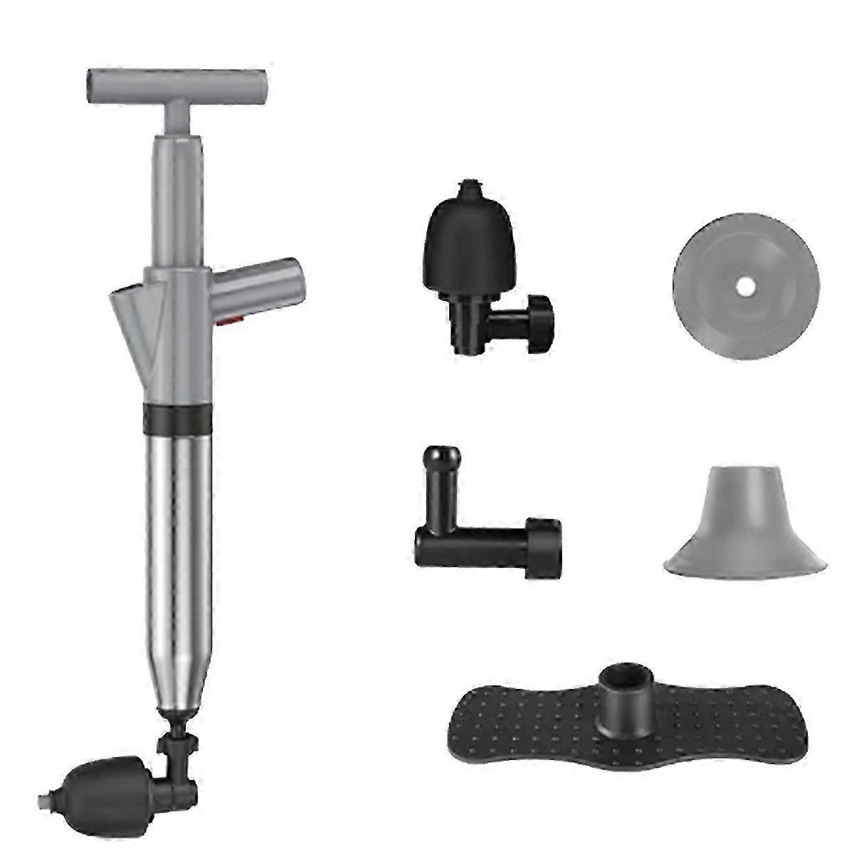 Toilet Plunger, Toilet Plunger, Air Drain with Real-Time, Heavy Duty Plunger for Bathroom and Plumb