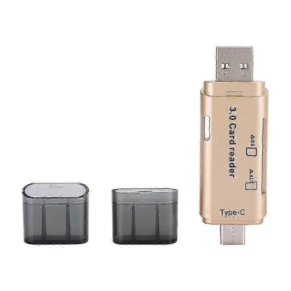 Card Reader Mobile Phone Computer Multi Function Storage Portable Converter Memory USB3.0(Golden ) 2025