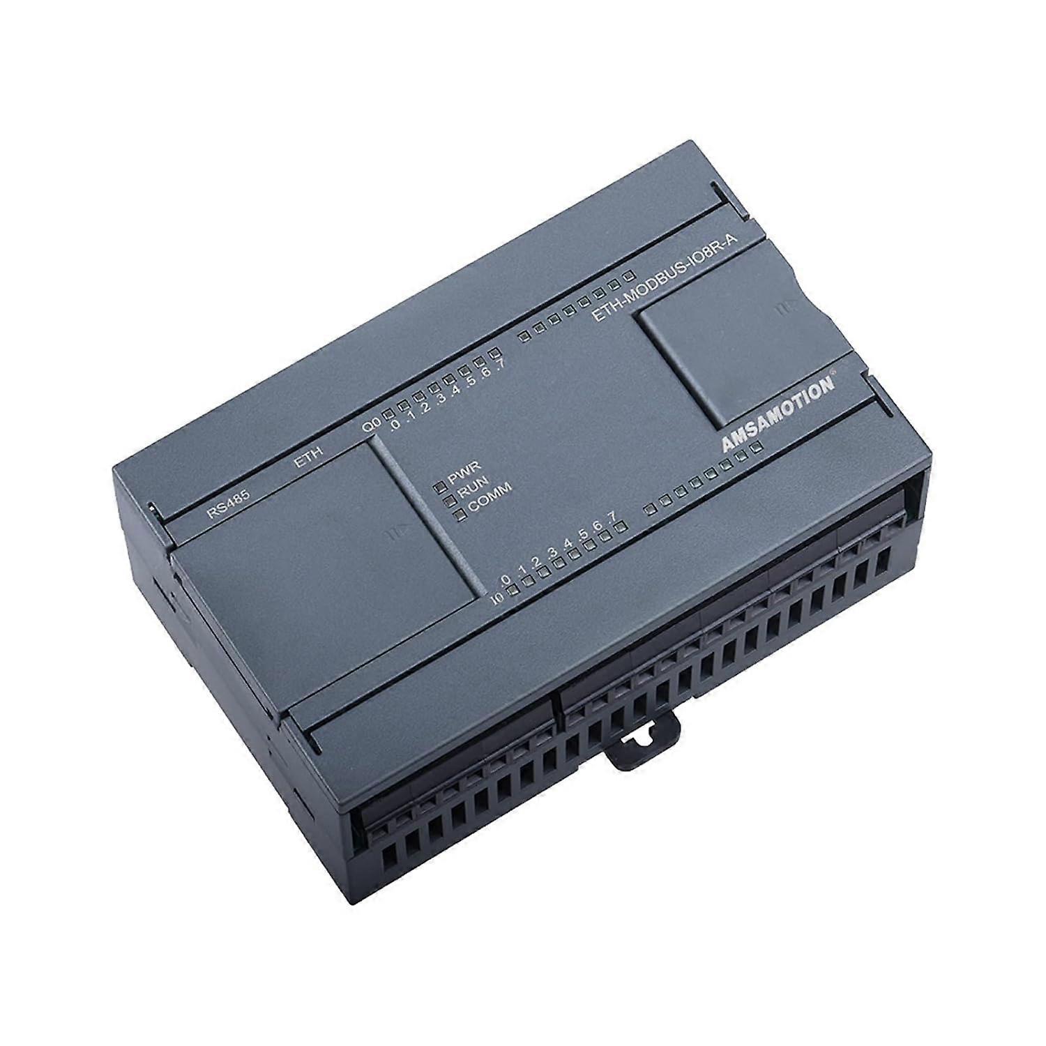 ETHModbusIO8RA Modbus TCP/RTU 8Channel Relay Ethernet I/O Module, 8I8O, 6AI2AO, RS485