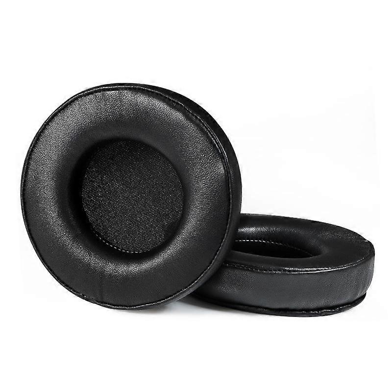 2pcs Earmuffs For ATH-A900X Black Lambskin