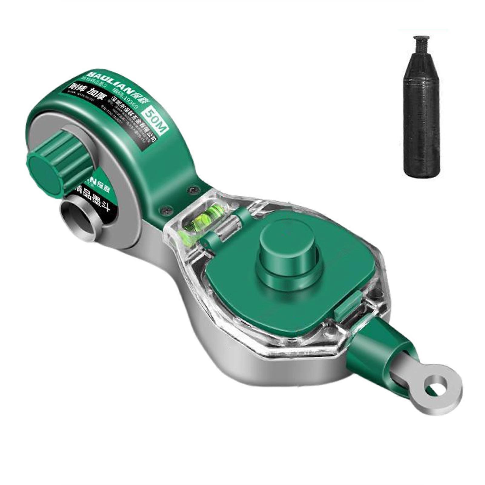 Chalk Line Ink Marker Scriber Sturdy Manual Marking Tool for Carpentry Framing Building Projects