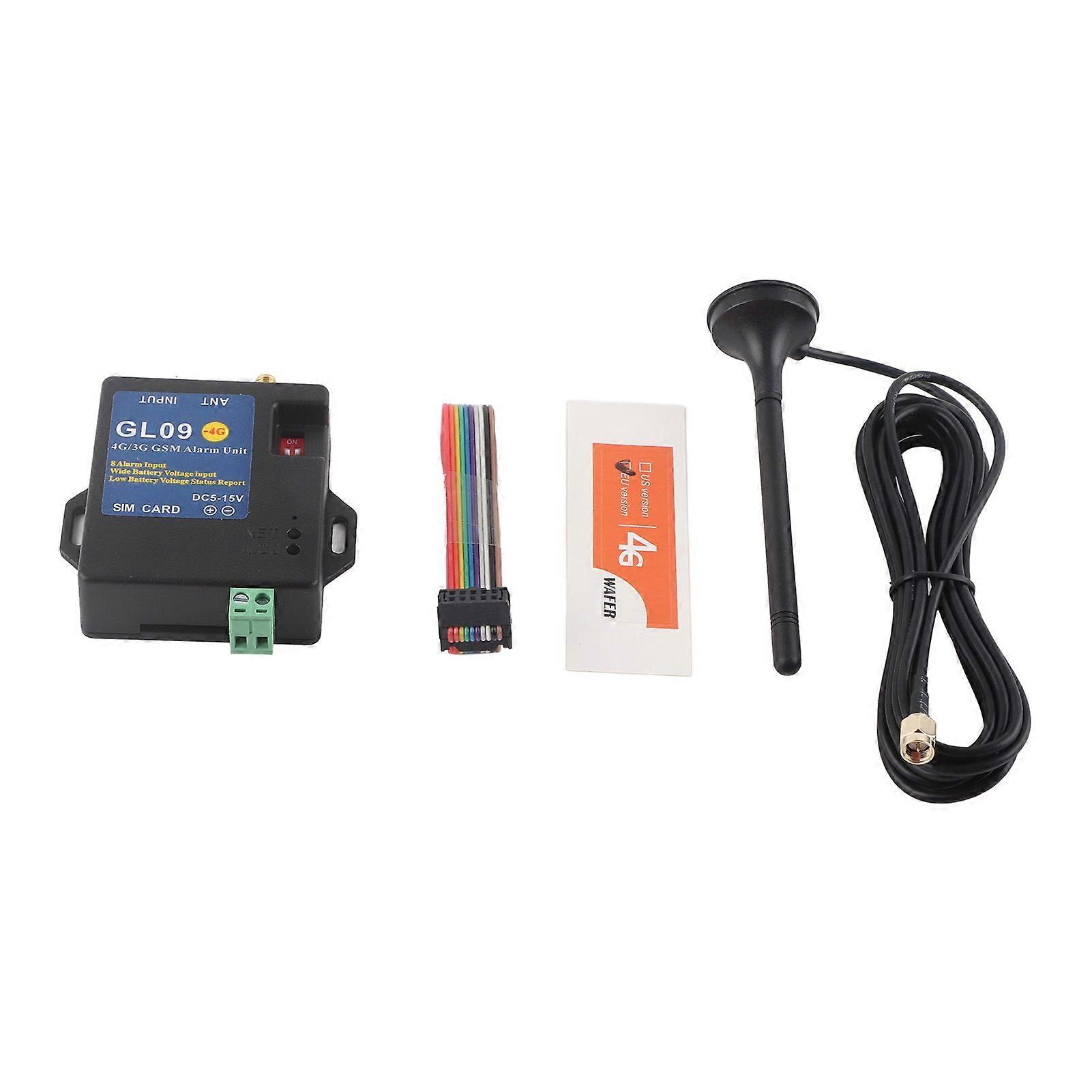 4G/3G/GSM Alarm Security System Alert Module 8Channel Input Low Consumption for Home Warehouse SecurityEU Frequency