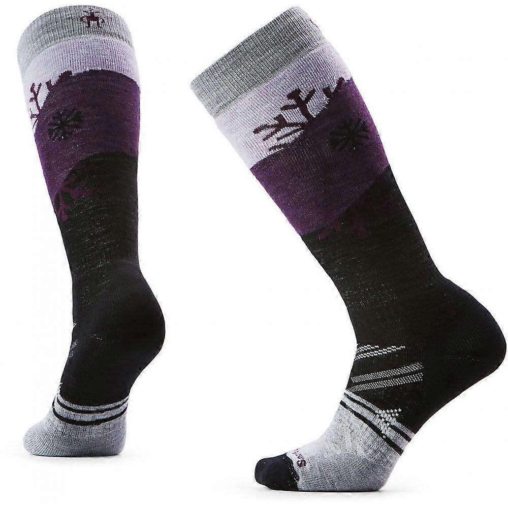 Dames Smartwool Dames Ski Full Cushion Snowpocalypse O Ski / Paars Eclipse / M