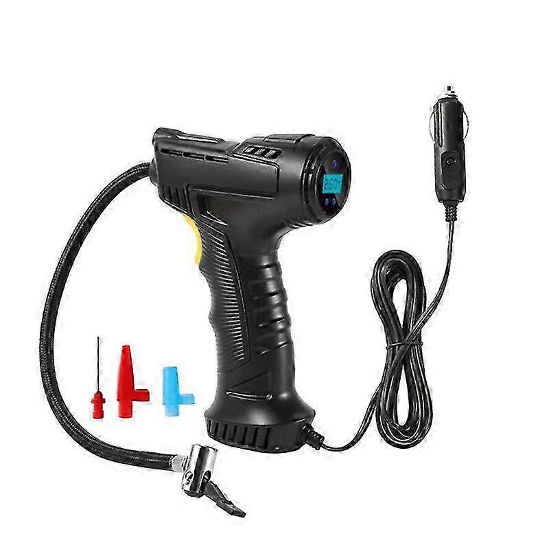 Led Light Rechargeable Air Compressor 120w Portable Car Tire Inflator Digital Smart