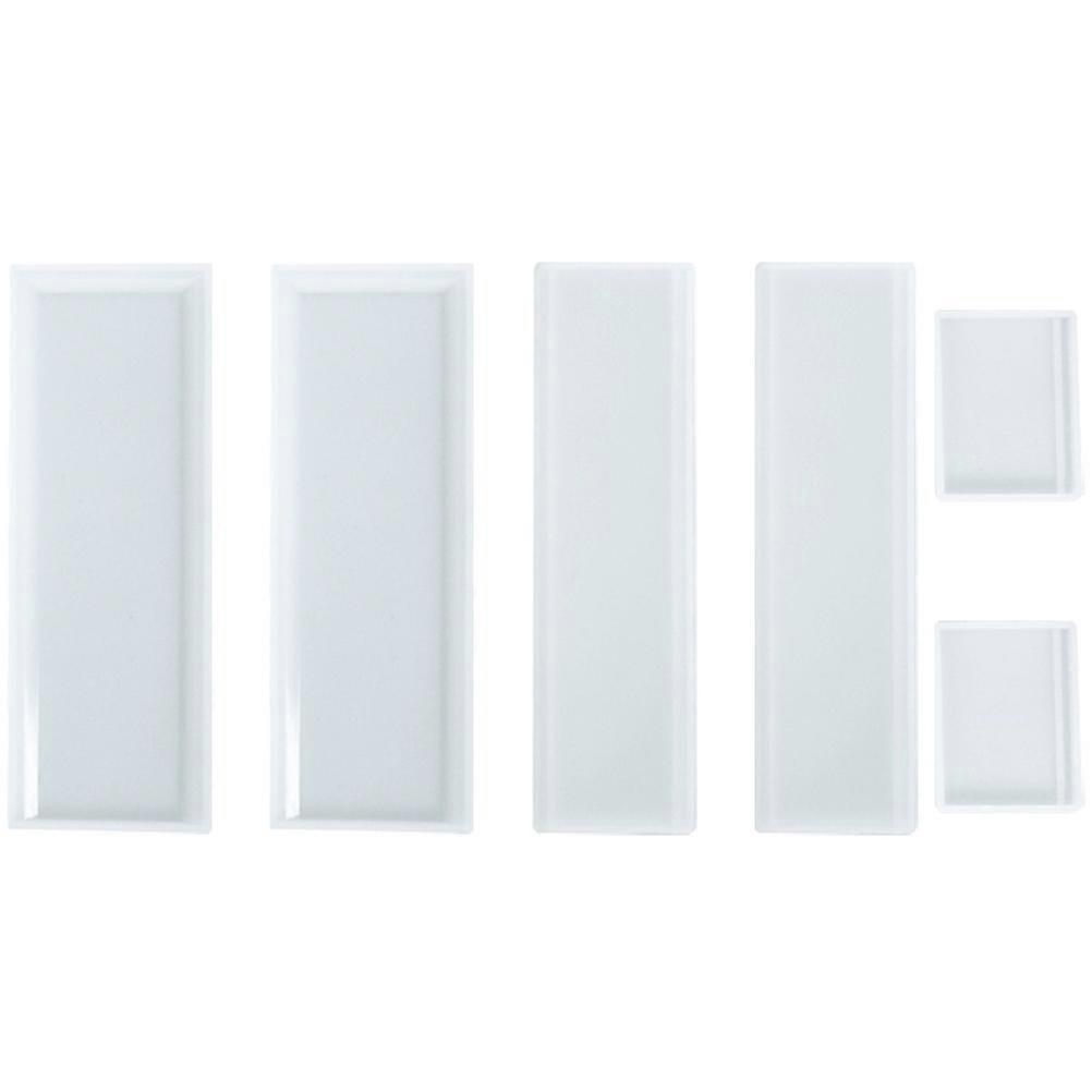 Silicone Mold for DIY Rectangular Trinket Storage Box 2Sets