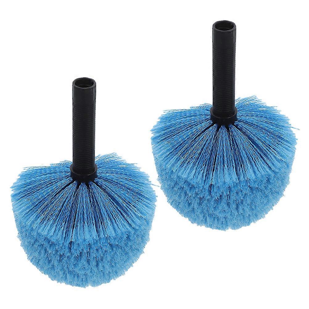 Spider Web Cobweb Duster Brush Head for Indoor and Outdoor Use 4Pcs