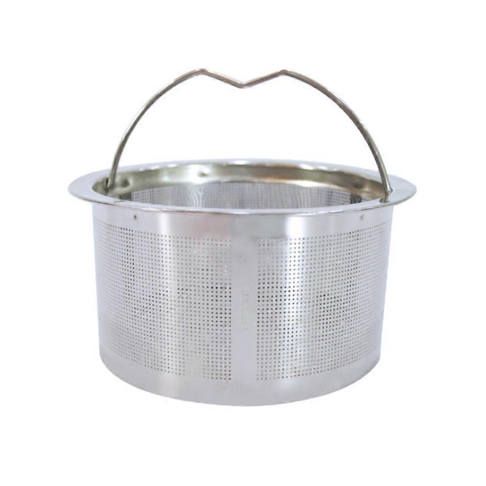 Stainless Steel Tea Strainer with Handle for Home Tea Filter 6Pcs