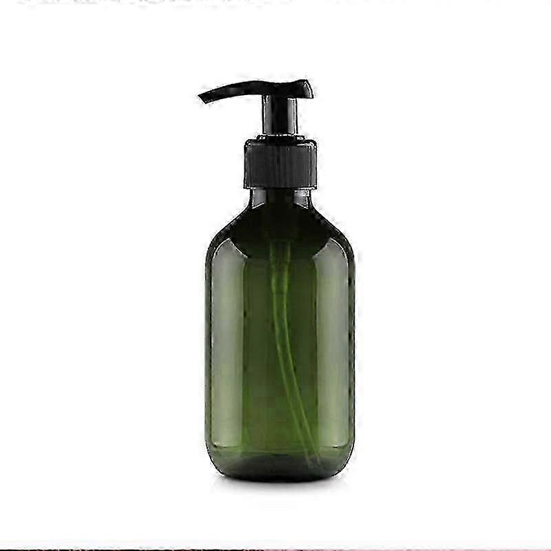 Refillable 500ml Plastic Pump Dispenser Bottle for Lotion, Soap, and Shampoo - 17oz Large Capacity