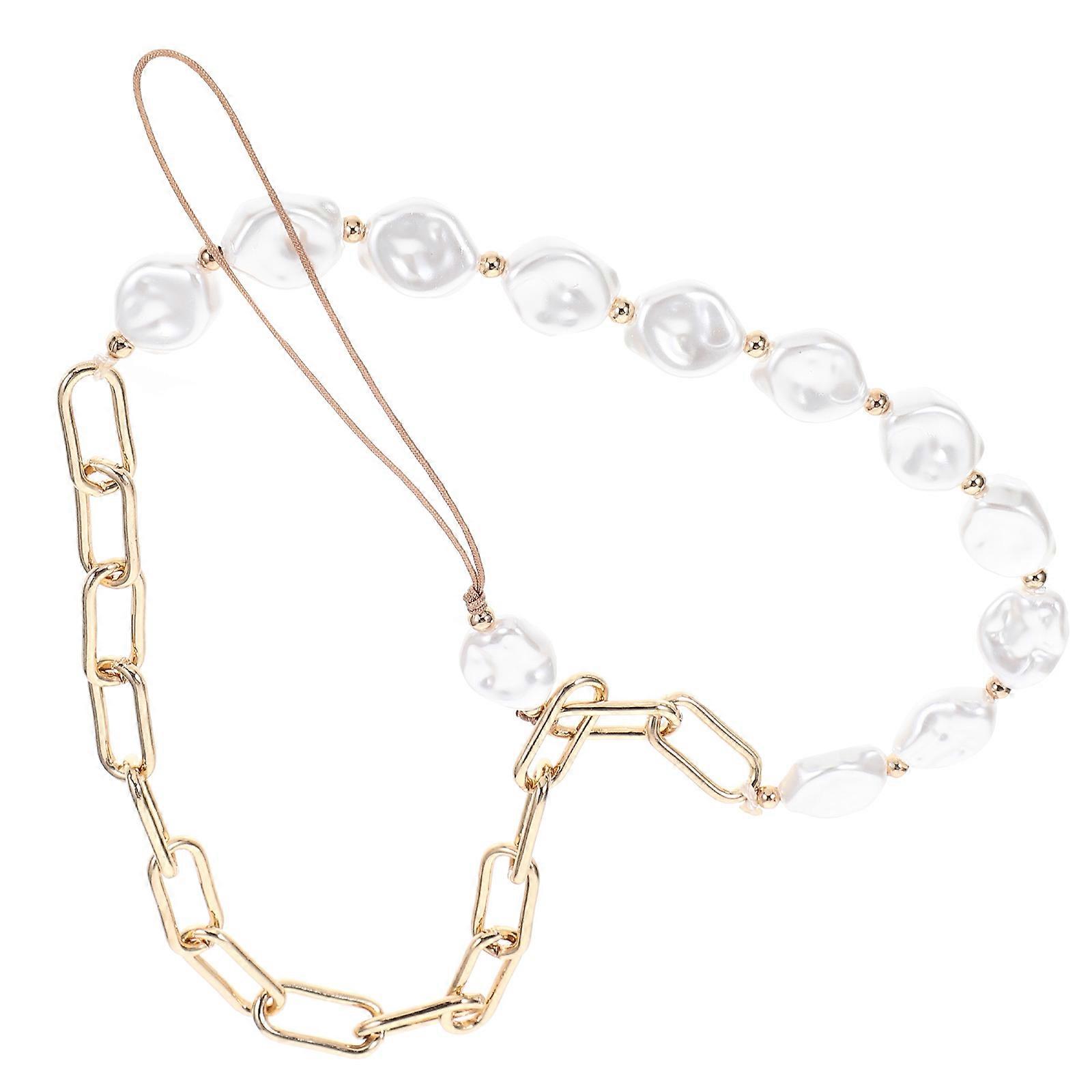 Mobile Phone Charm Strap for Decoration 5Pcs Beaded Wrist Strap