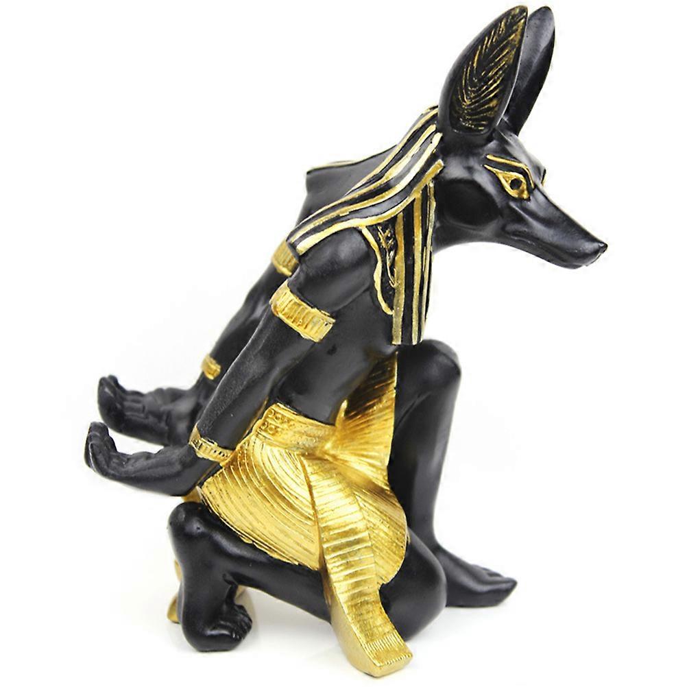 Anubis Resin Wine Storage Holder for Home Use Creative 2Pcs Set