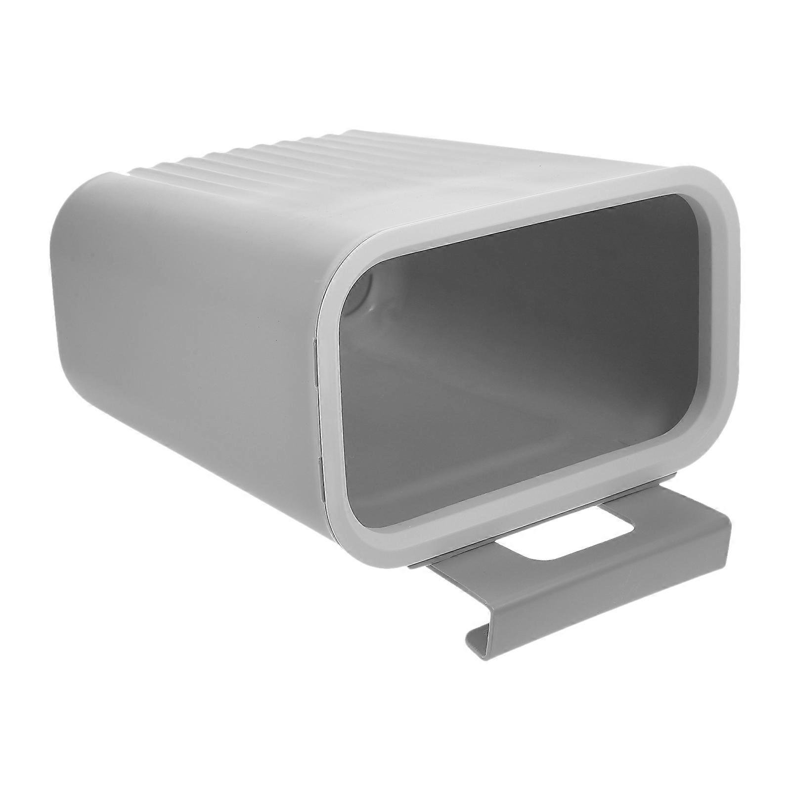 Wall Mounted Trash Can Kitchen Plastic Garbage Bin for Cabinet 2Pcs