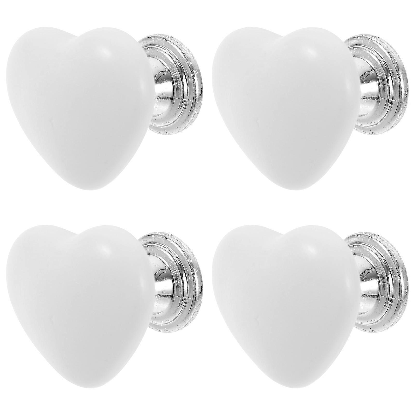 Toilet Flush Button Assistant Tools For Bathroom Heart Shape Durable Use 8 Pcs