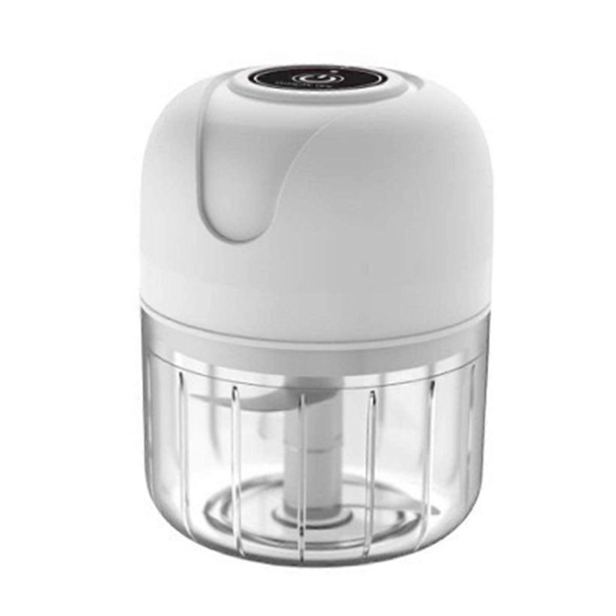 Electric Garlic Chopper, USB Rechargeable Mini Food Processor B