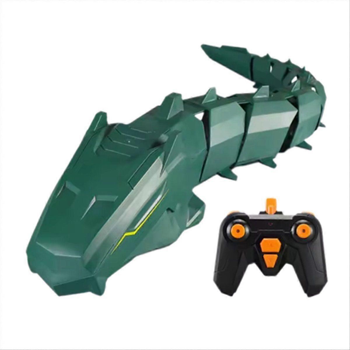 2.4G Wireless Remote Control Mechanical Snake Electric Charging Boat Simulation Snake Ship Water Bo