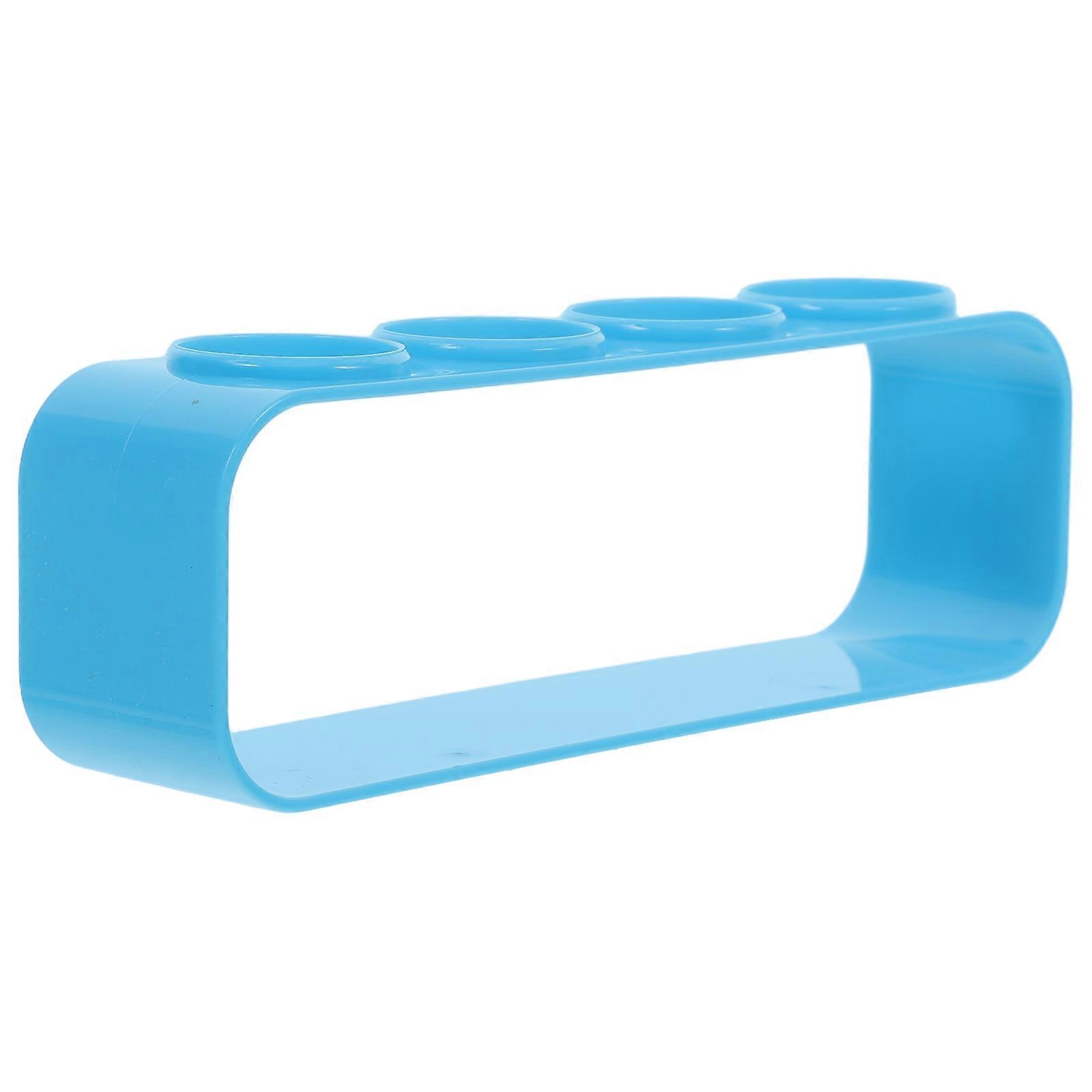 Plastic Test Tube Rack for Kindergarten Teaching 3Pcs Stable Support Accessory