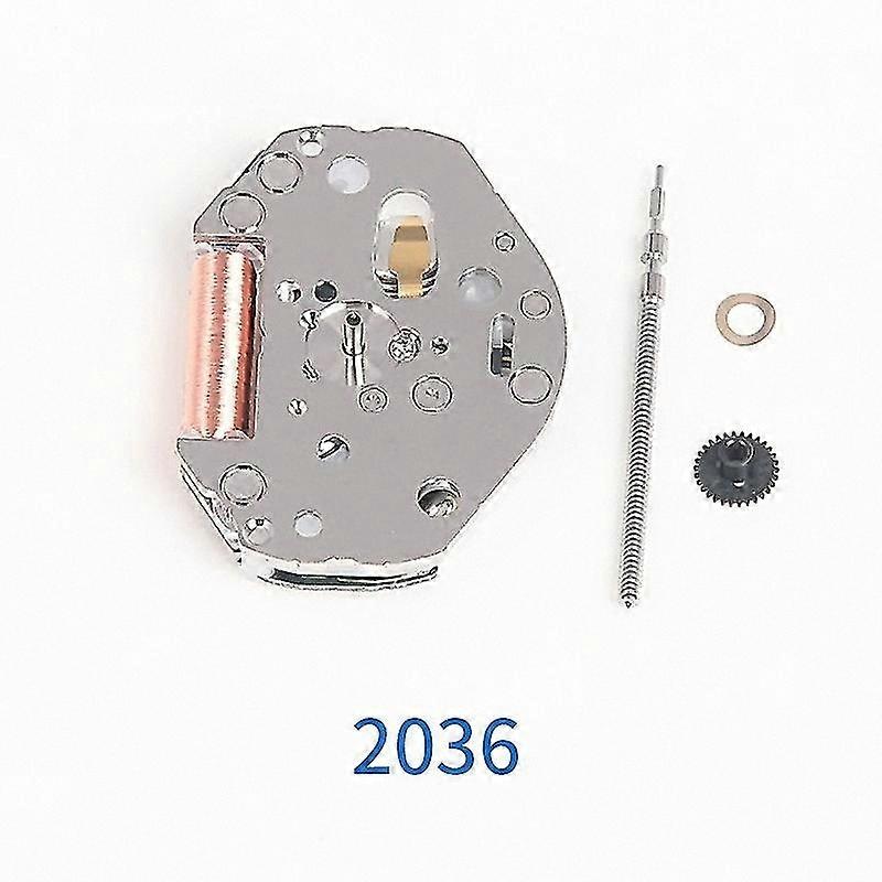 Quartz Watch Movement Repair Kit with Stem & Battery for 2033/36/39 Models