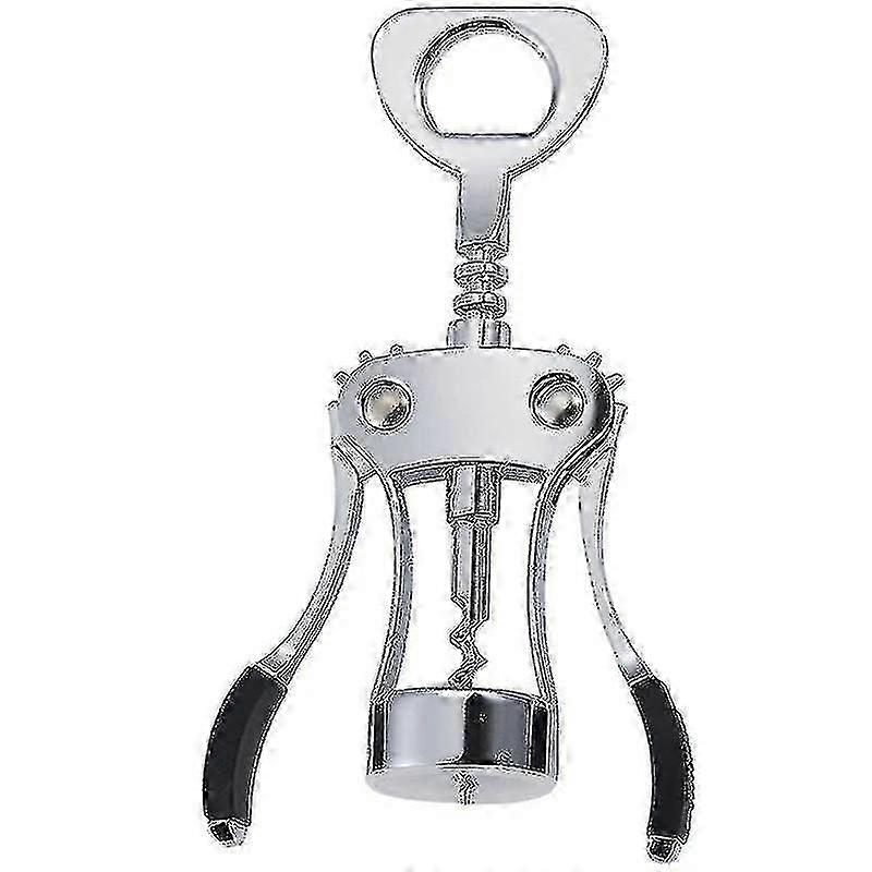 Dww-winged Bottle Opener/corkscrew/bottle Opener Uncork Beer/red Wine Bottle With Two Anti-slip Levers(a)